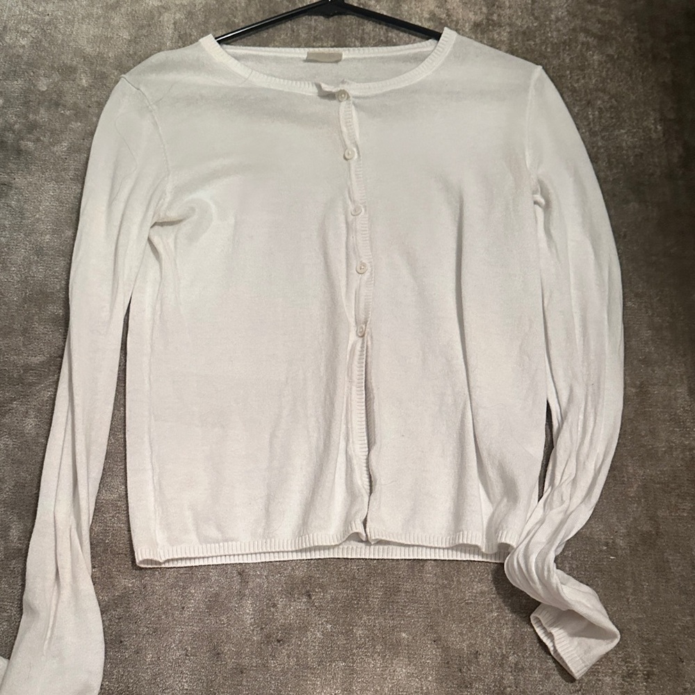 Brandy white button up